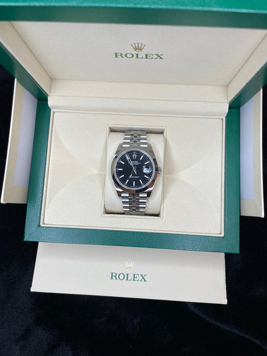 Rolex Datejust 2023 Black Dial 41mm